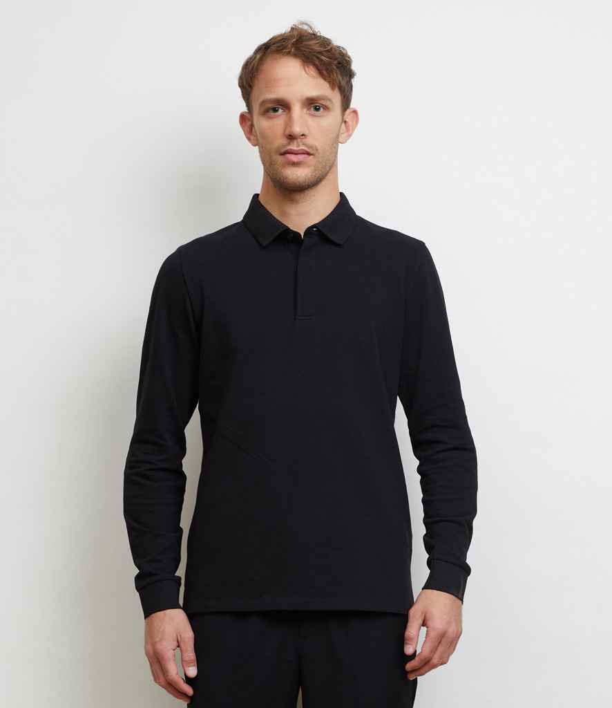 NEOBLU Owen Long Sleeve Pique Polo Shirt