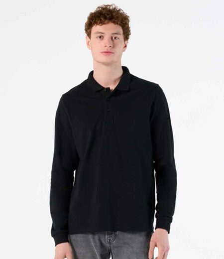 SOL'S Winter II Long Sleeve Cotton Pique Polo Shirt