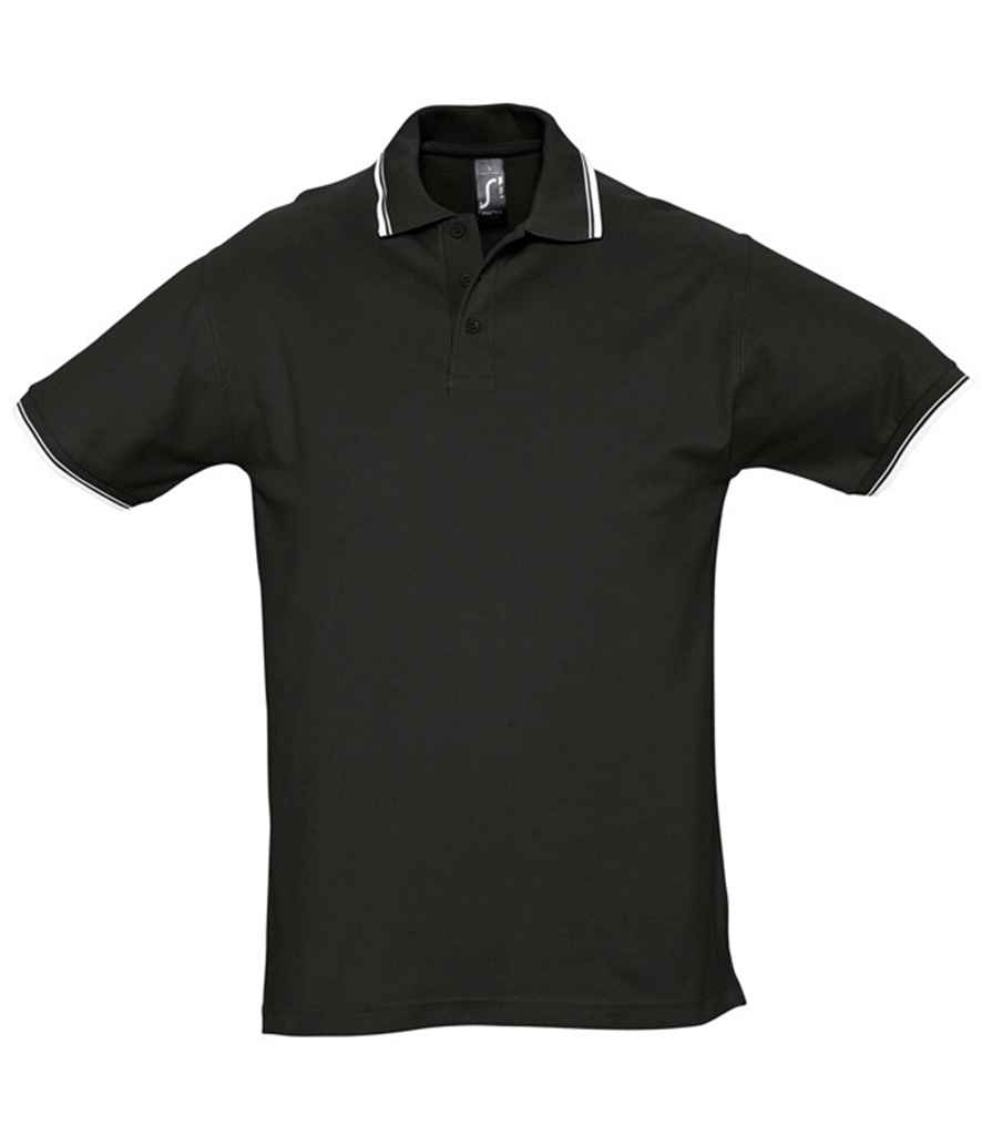 SOL'S Practice Tipped Cotton Pique Polo Shirt