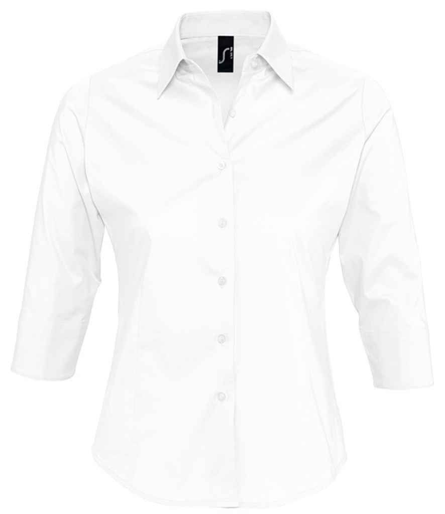 SOL'S Ladies Effect 3/4 Sleeve Fitted Shirt - Image 11