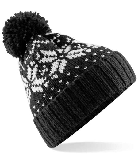 Beechfield Fair Isle Snowstar Beanie
