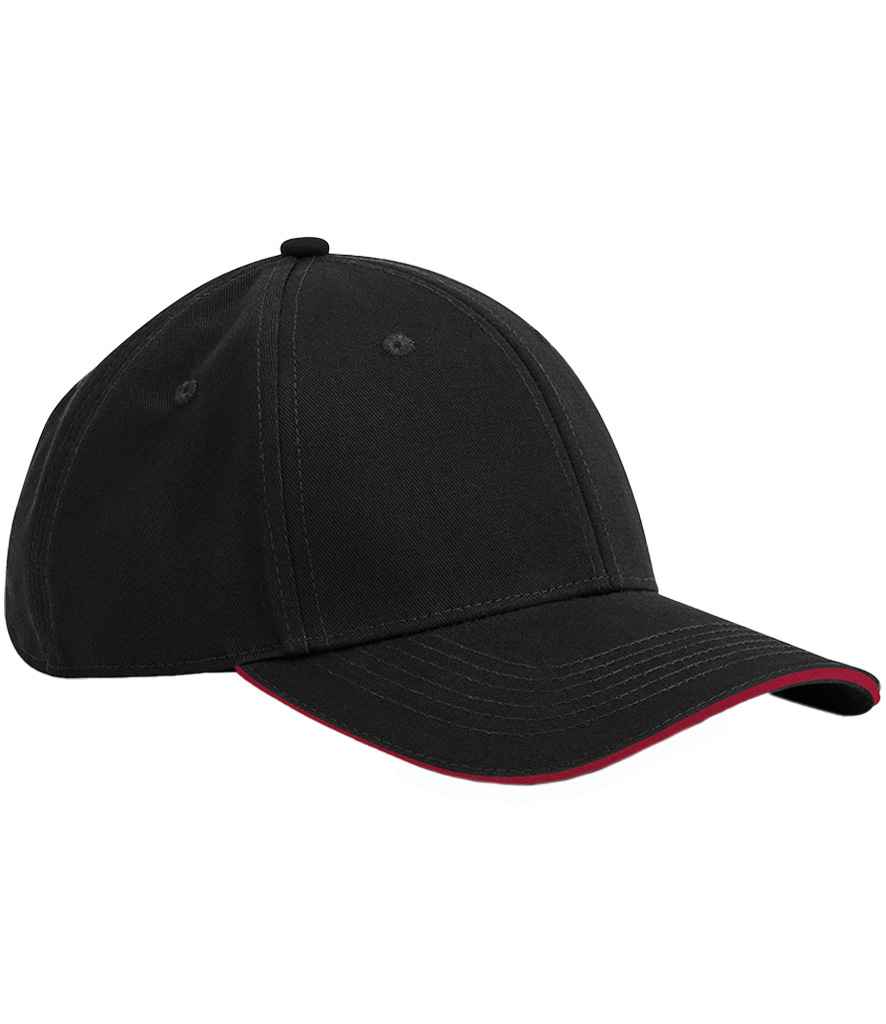 Beechfield EarthAware Classic Organic Cotton 6 Panel Sandwich Peak Cap