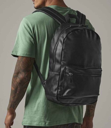 BagBase Faux Leather Backpack