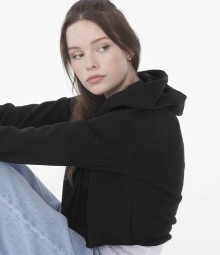 Bella Ladies Cropped Hoodie