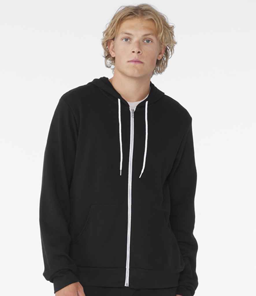 Canvas Unisex Full Zip Hoodie