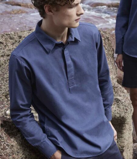 Front Row Pullover Drill Shirt