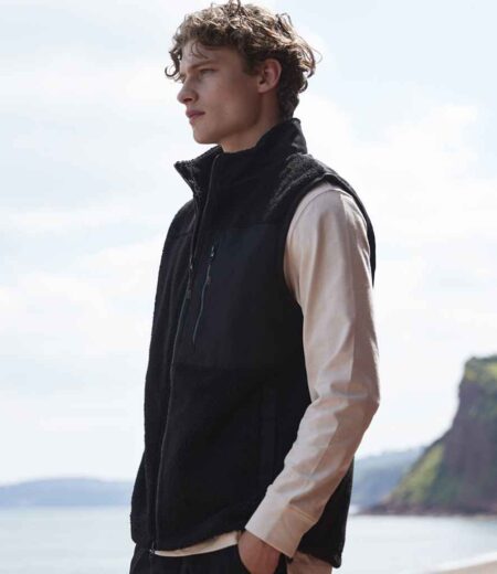 Front Row Recycled Sherpa Gilet