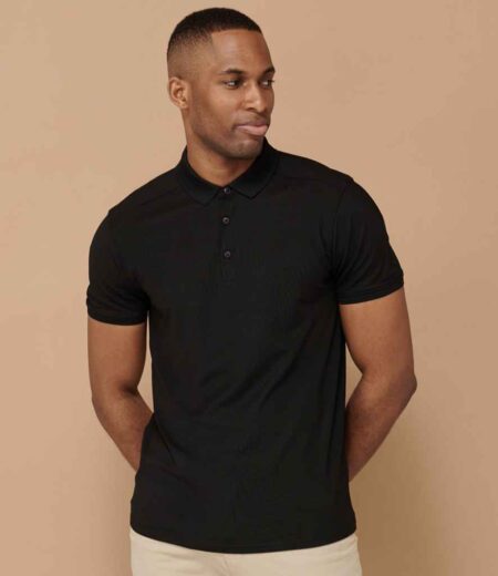 Henbury Slim Fit Stretch Microfine Pique Polo Shirt