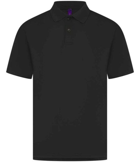 Henbury Coolplus Wicking Pique Polo Shirt