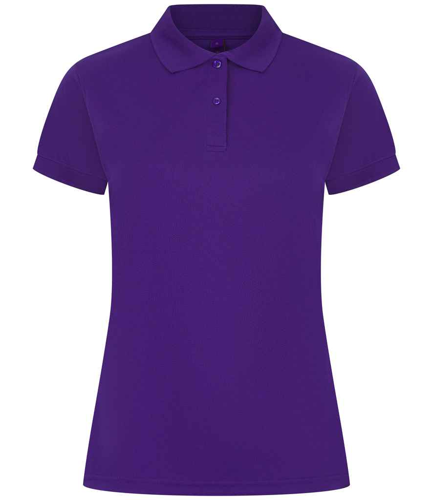 Henbury Ladies Coolplus Wicking Pique Polo Shirt - Image 82