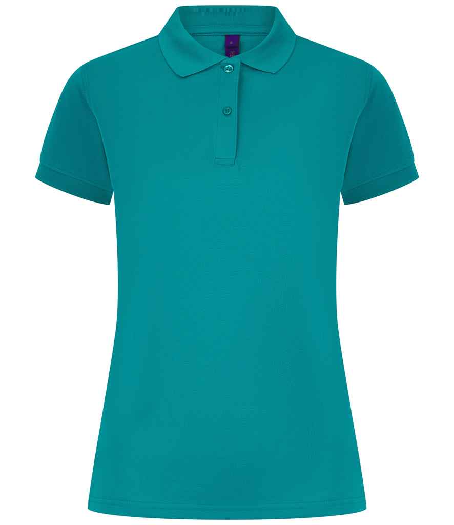 Henbury Ladies Coolplus Wicking Pique Polo Shirt - Image 89