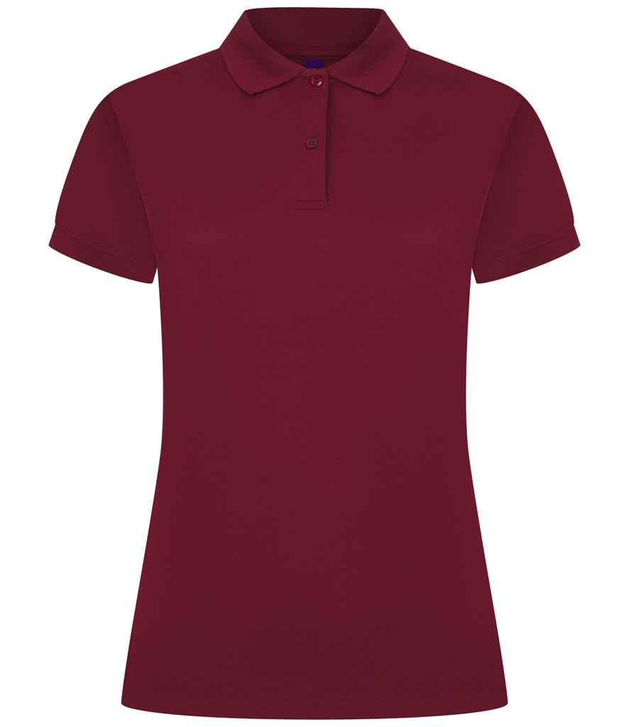 Henbury Ladies Coolplus Wicking Pique Polo Shirt - Image 152