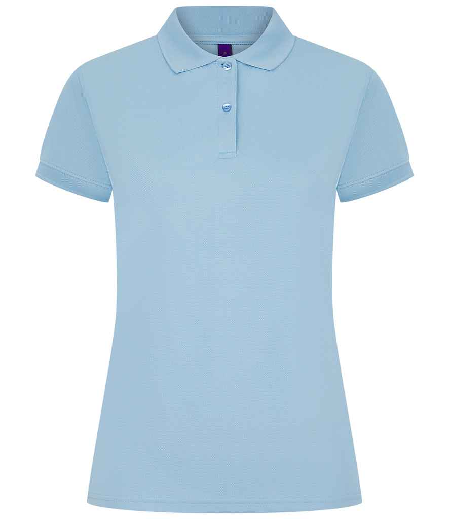 Henbury Ladies Coolplus Wicking Pique Polo Shirt - Image 26