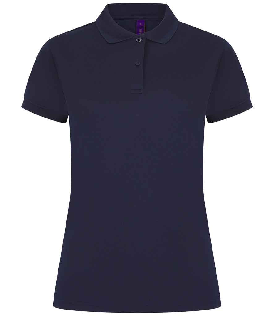 Henbury Ladies Coolplus Wicking Pique Polo Shirt - Image 47