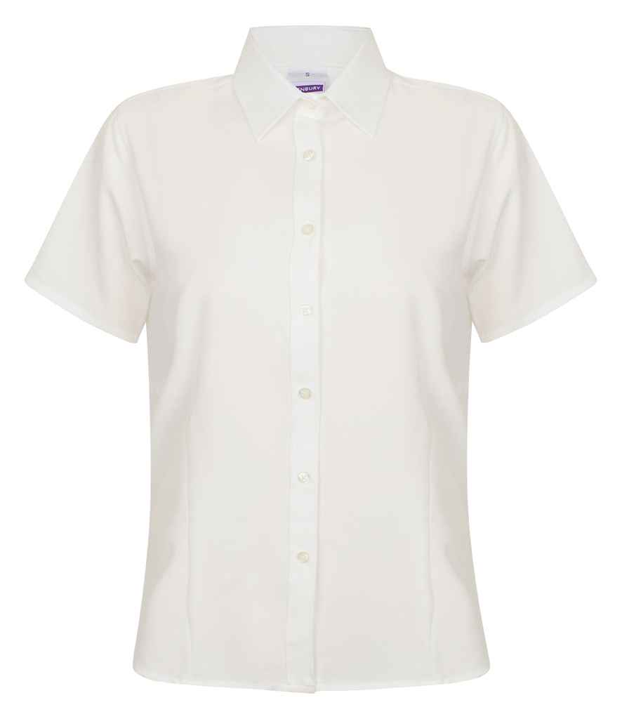 Henbury Ladies Short Sleeve Wicking Shirt - Image 13