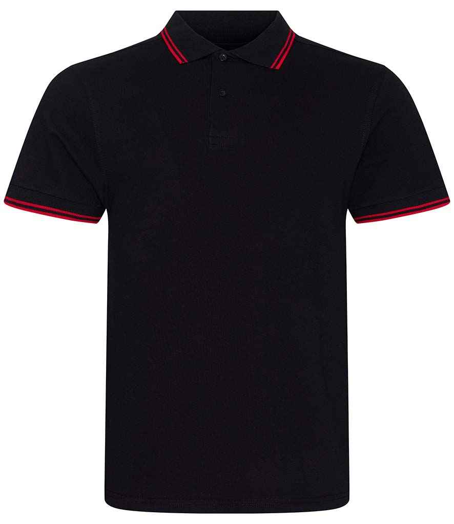 AWDis Stretch Tipped Pique Polo Shirt