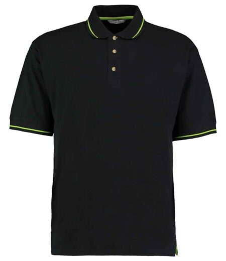 Kustom Kit St Mellion Tipped Cotton Pique Polo Shirt