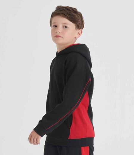 Finden + Hales Kids Contrast Hooded Sweatshirt