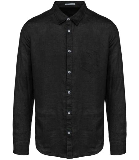 Native Spirit Long Sleeve Linen Shirt