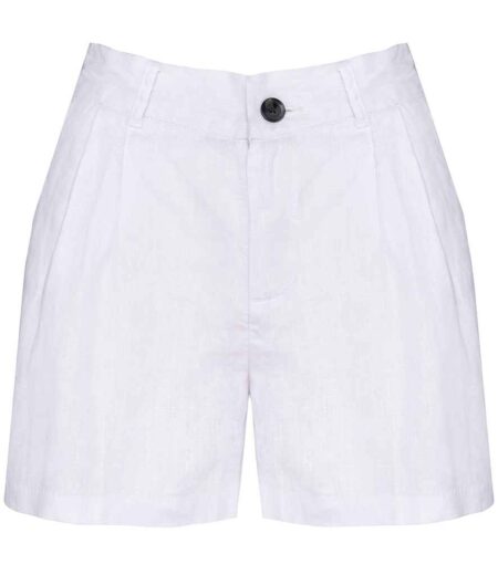 Native Spirit Ladies Linen Bermuda Shorts