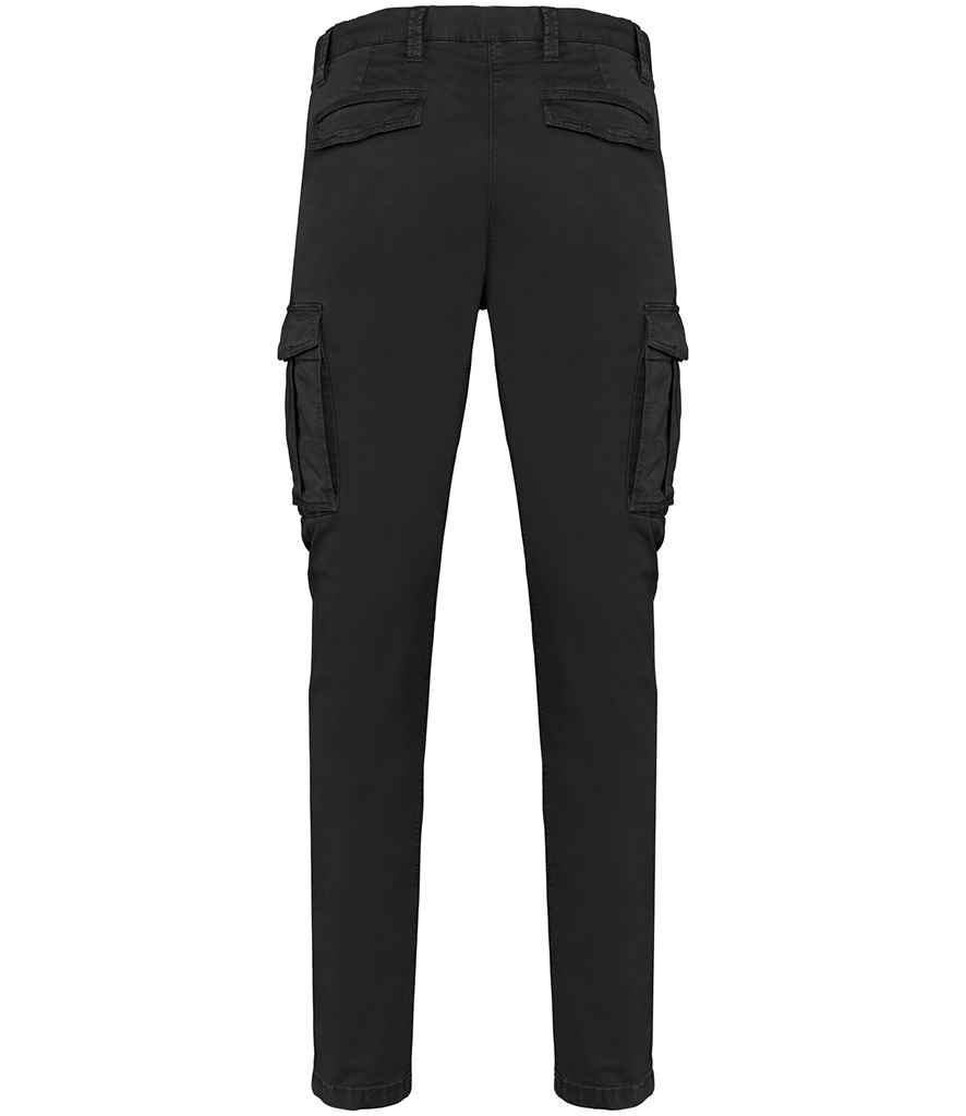 Native Spirit Washed Cargo Trousers - Image 3