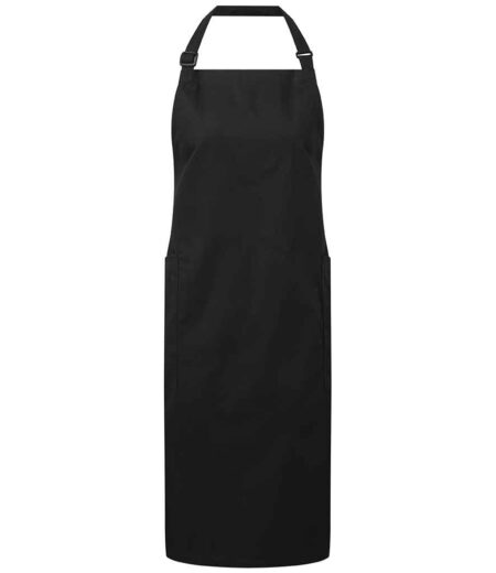Premier Recycled Polyester and Fairtrade Organic Cotton Bib Apron
