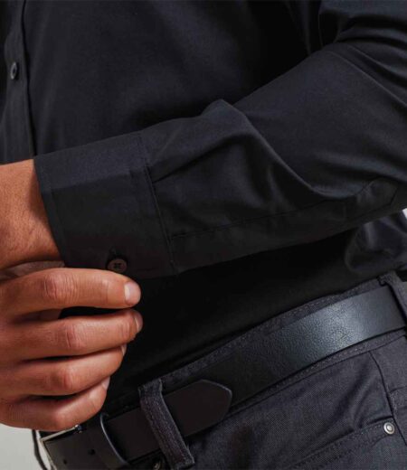 Premier Long Sleeve Fitted Poplin Shirt