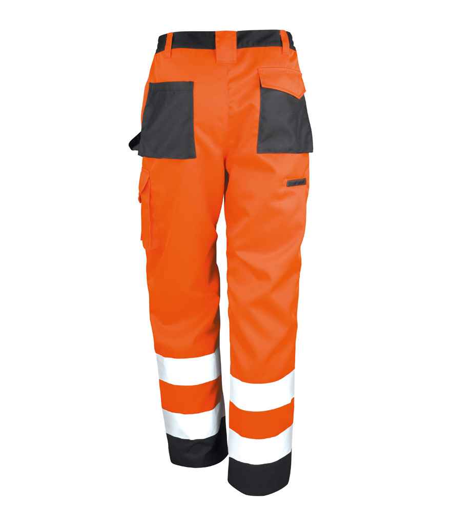 Result Safe-Guard Hi-Vis Cargo Trousers - Image 3