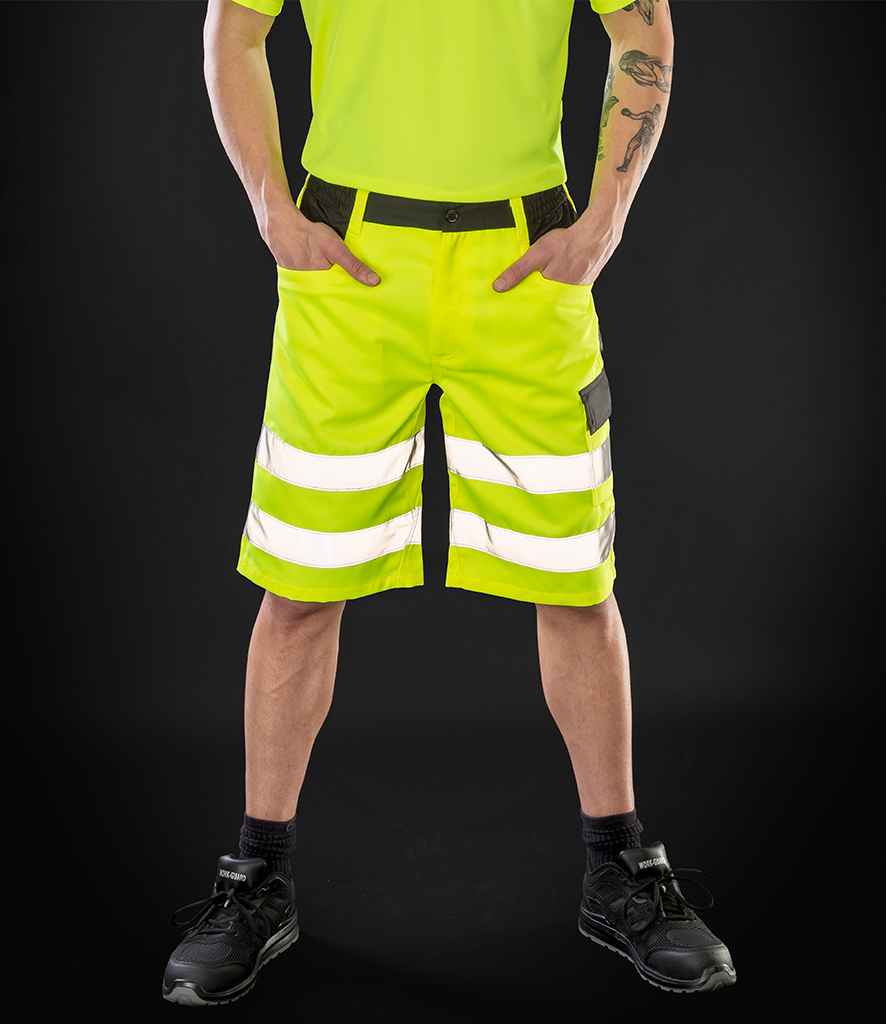 Result Safe-Guard Hi-Vis Cargo Shorts - Image 12