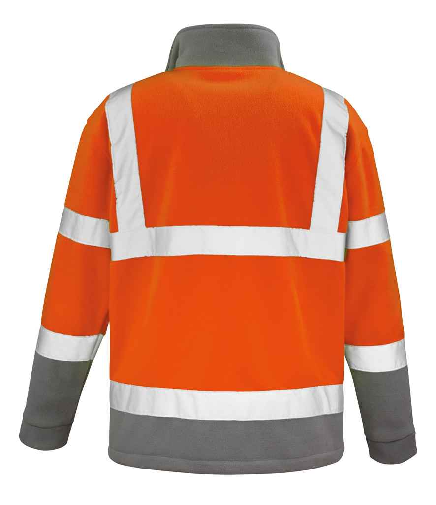 Result Safe-Guard Hi-Vis Micro Fleece Jacket - Image 3