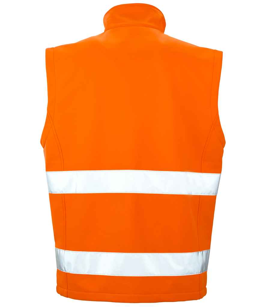 Result Safe-Guard Printable Safety Soft Shell Gilet - Image 3