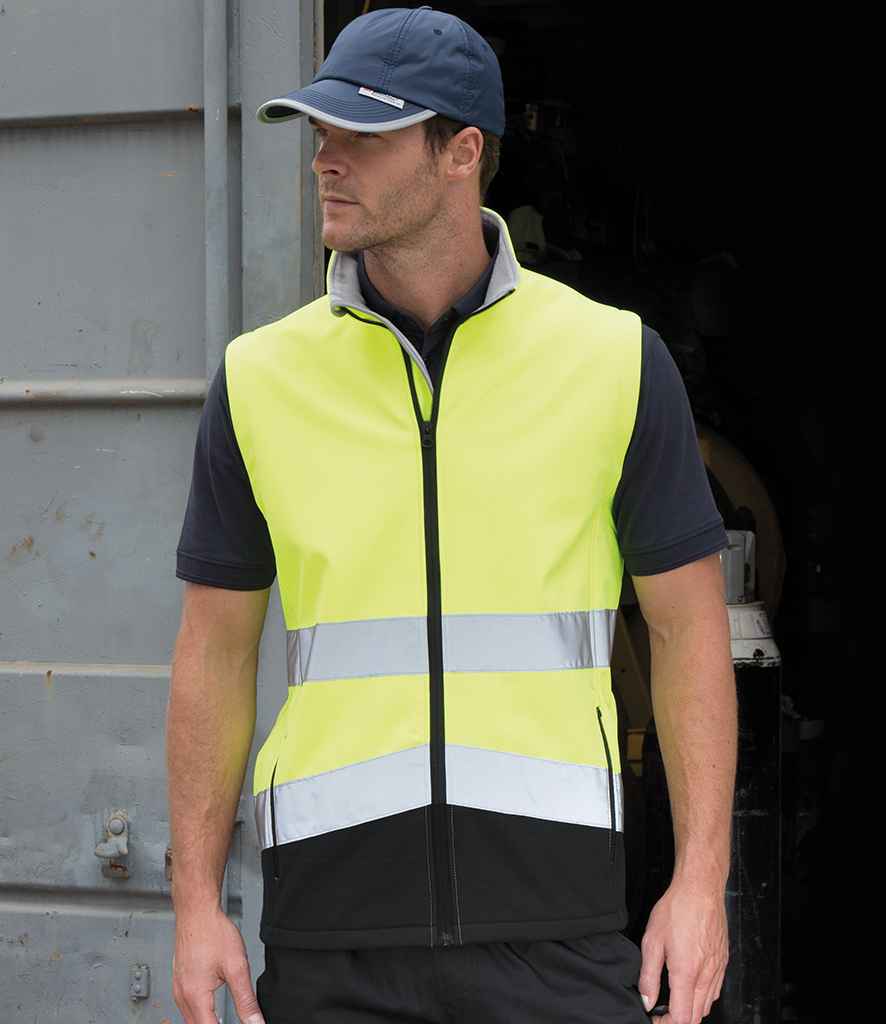 Result Safe-Guard Printable Safety Soft Shell Gilet - Image 11