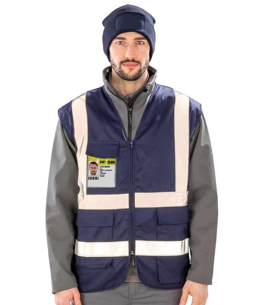 Result Safe-Guard Heavy Duty Poly/Cotton Security Vest - Image 10