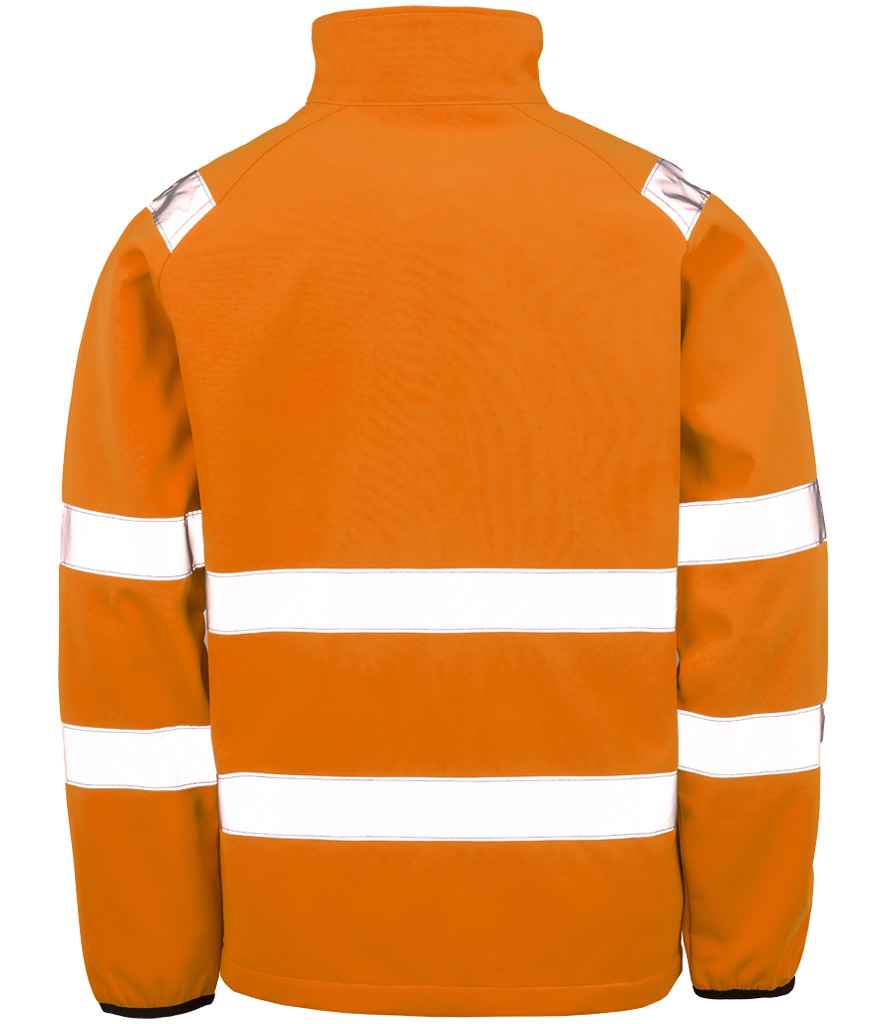 Result Genuine Recycled Printable Safety Soft Shell Jacket - Image 3
