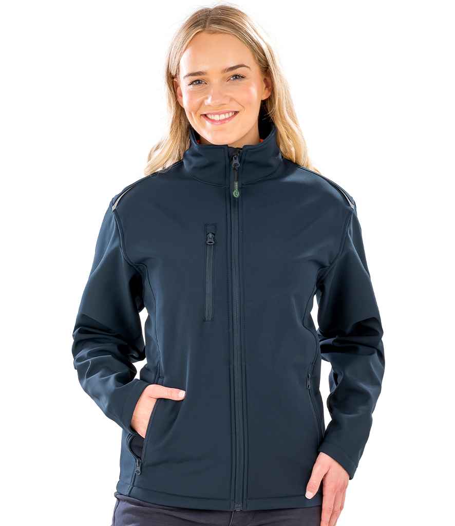 Result Genuine Recycled Ladies Three Layer Printable Soft Shell Jacket - Image 10