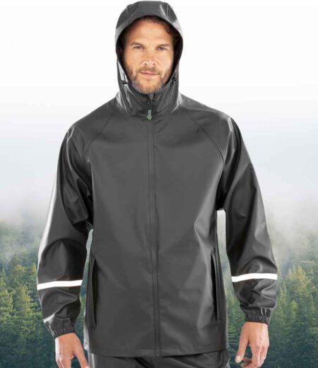 Result Recycled Prism PU Waterproof Jacket