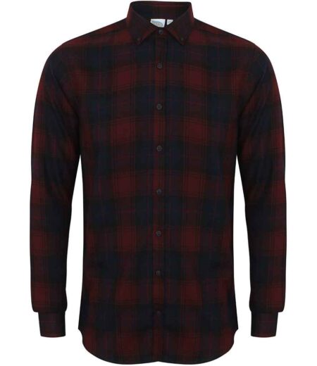 SF Clothing Brushed Check Casual Shirt