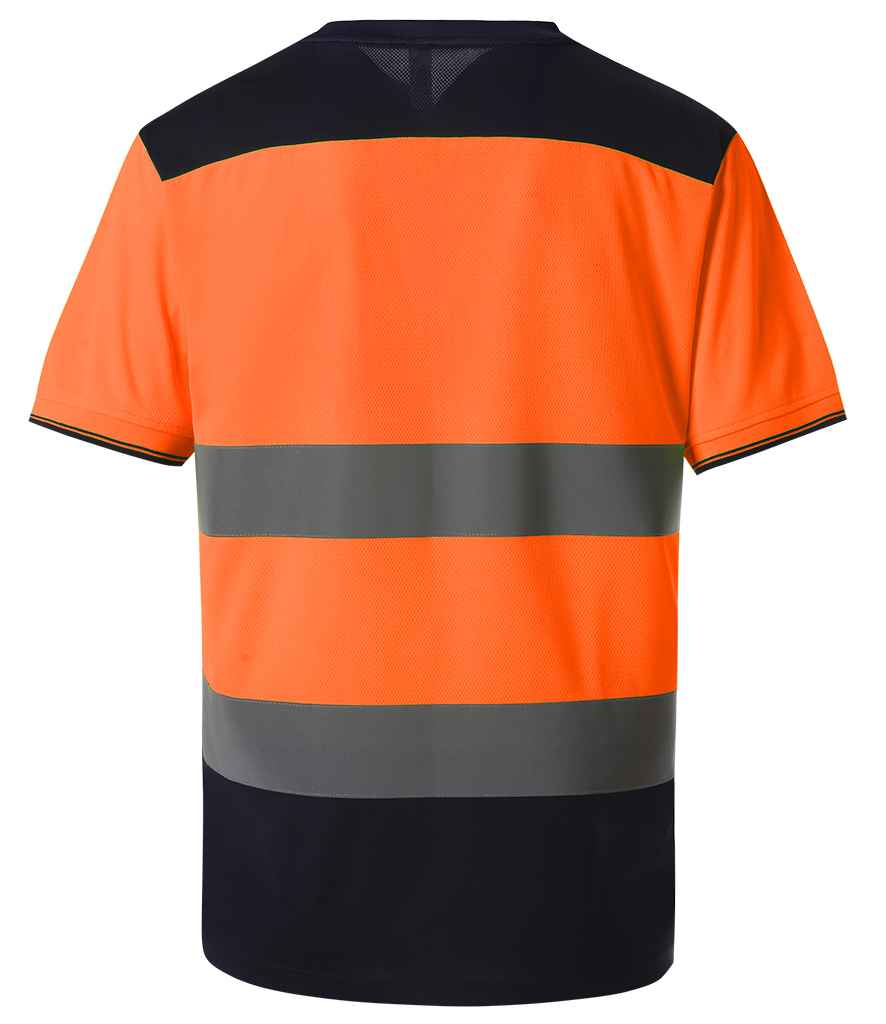 Yoko Hi-Vis Two Tone T-Shirt - Image 3