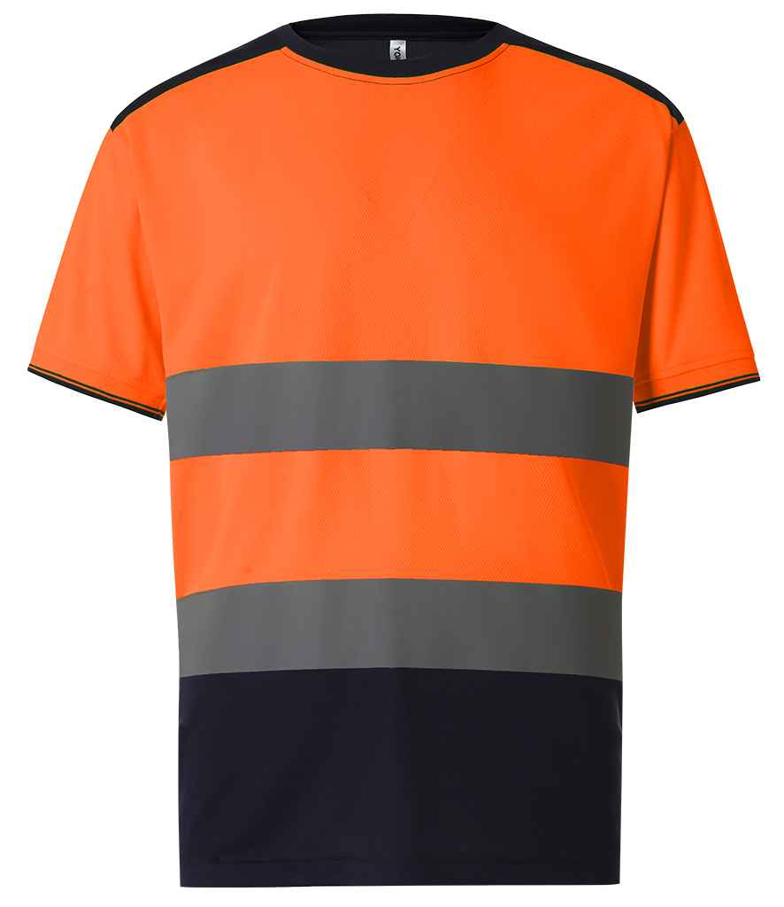 Yoko Hi-Vis Two Tone T-Shirt - Image 2