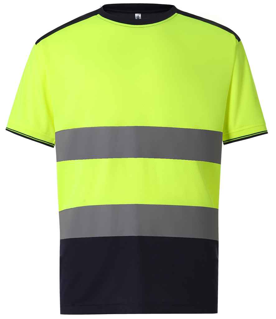 Yoko Hi-Vis Two Tone T-Shirt - Image 13