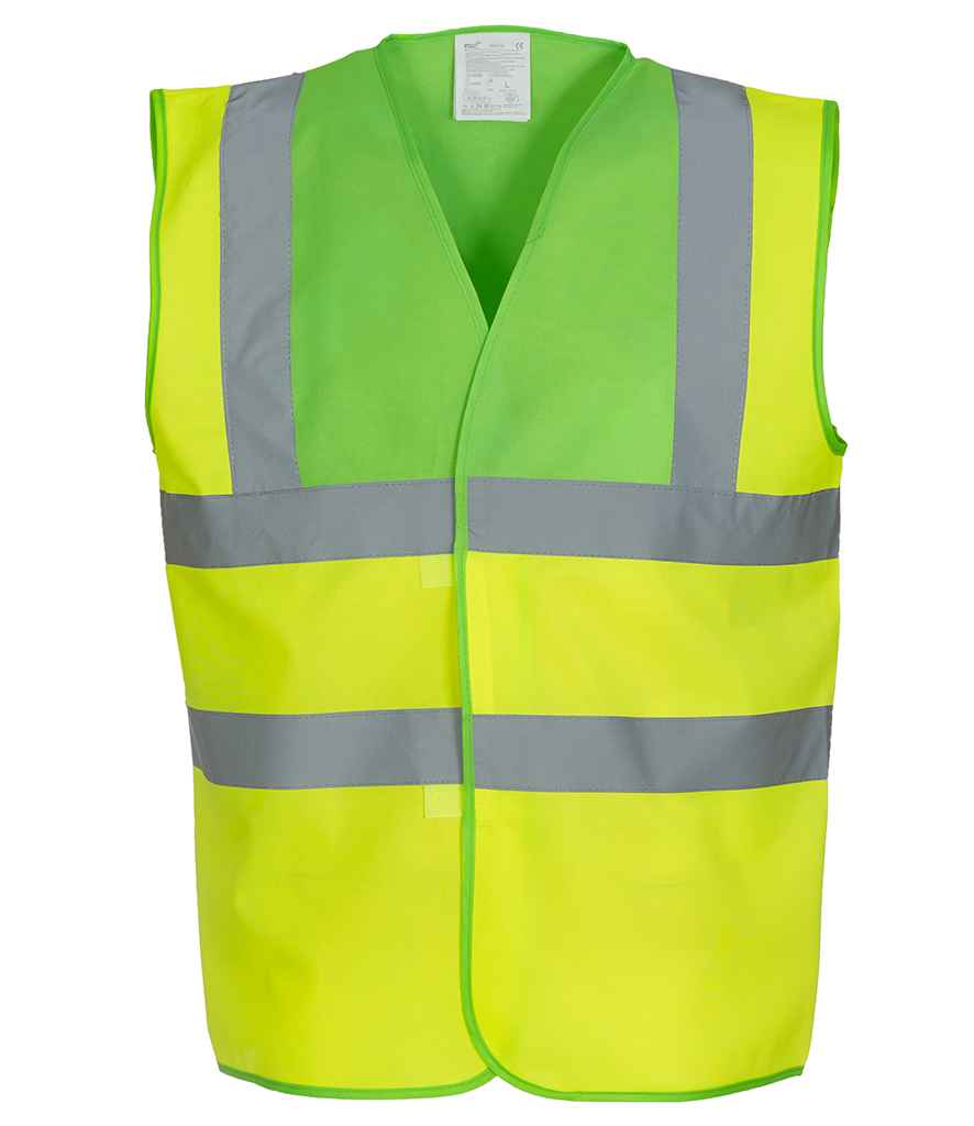 Yoko Hi-Vis Two Band and Braces Waistcoat - Image 87
