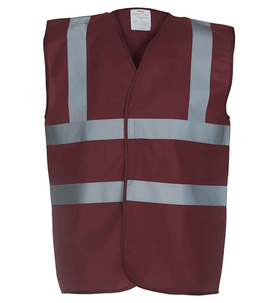Yoko Hi-Vis Two Band and Braces Waistcoat - Image 105