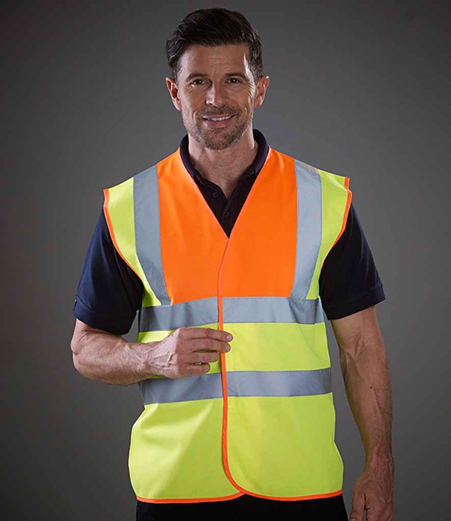Yoko Hi-Vis Two Band and Braces Waistcoat - Image 137