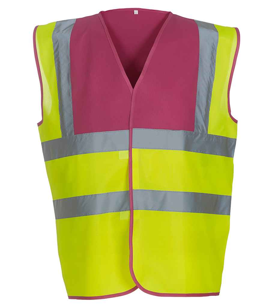 Yoko Hi-Vis Two Band and Braces Waistcoat - Image 117