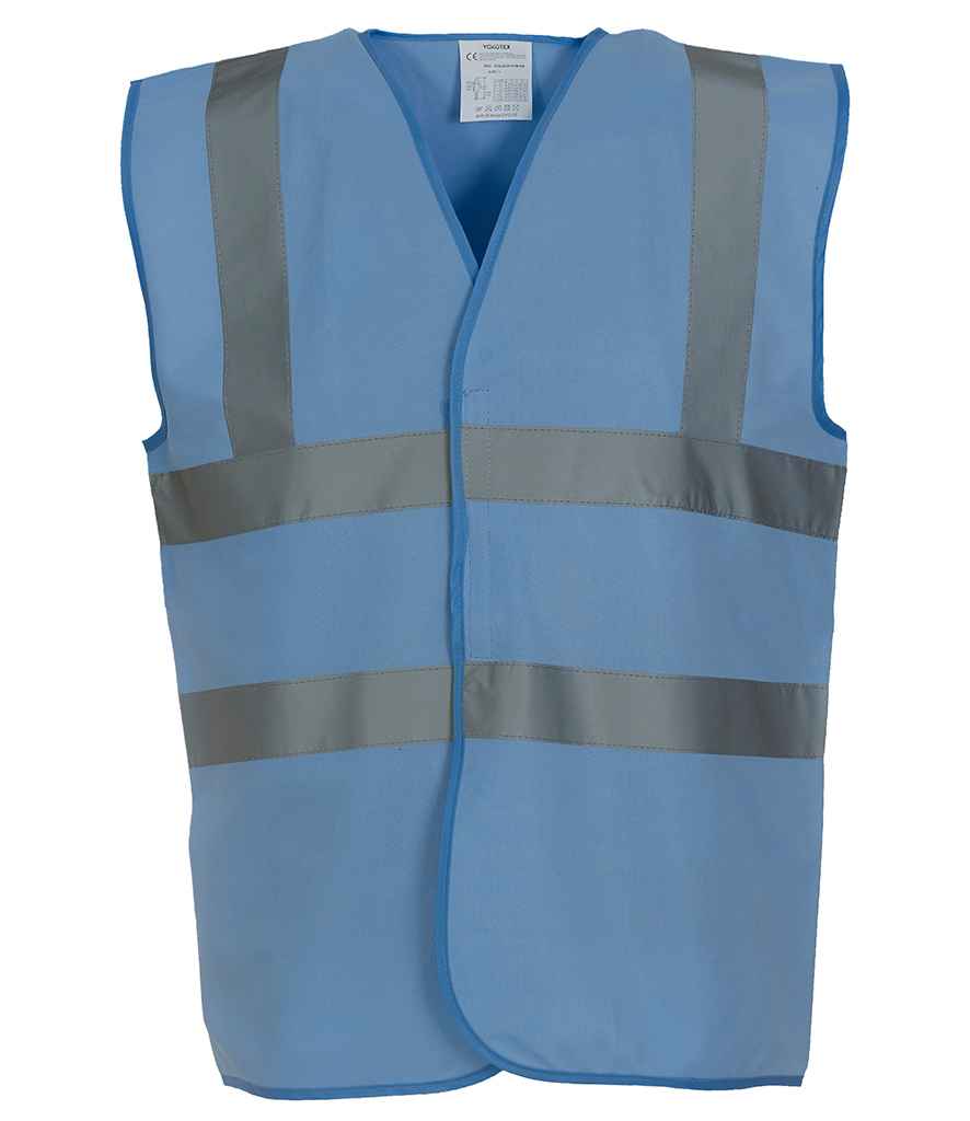 Yoko Hi-Vis Two Band and Braces Waistcoat - Image 21
